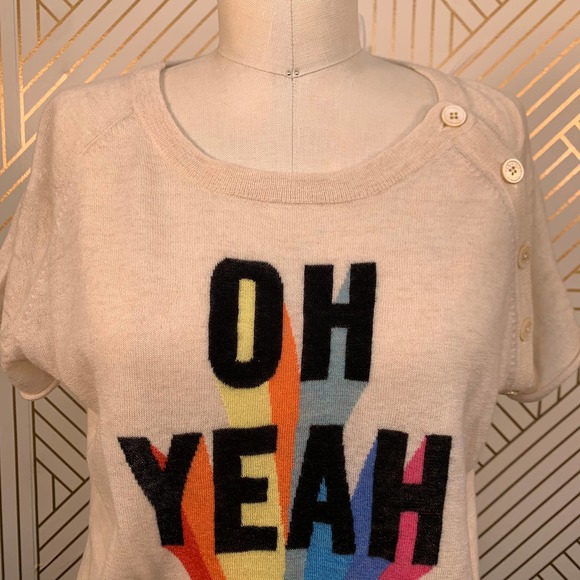 Zadig & Voltaire Hexago Oh Yeah Cashmere Sweater - Picture 4 of 12